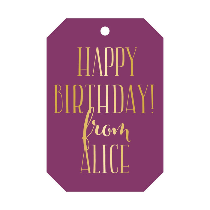 Gift Tag - Birthday T16