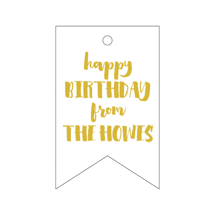 Gift Tag - Birthday T186