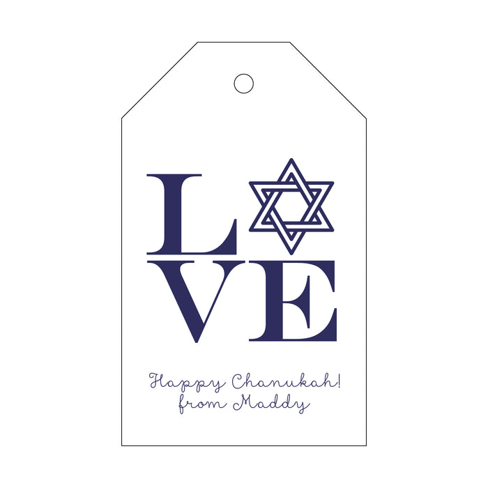 Gift Tag - Chanukah T134