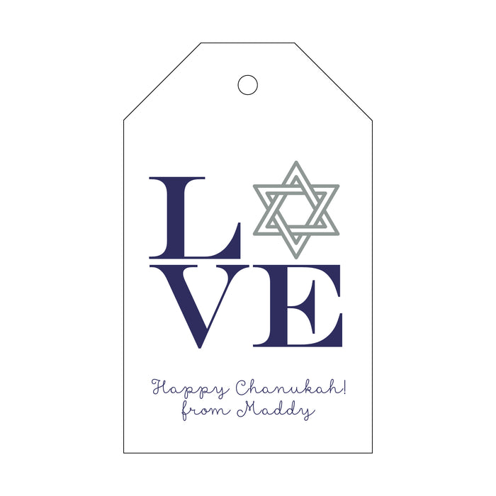 Gift Tag - Chanukah T134