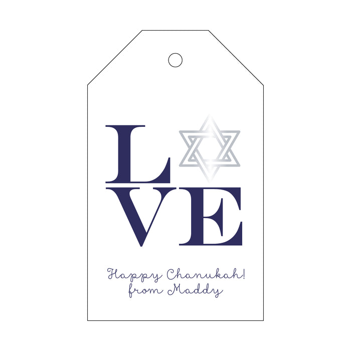 Gift Tag - Chanukah T134