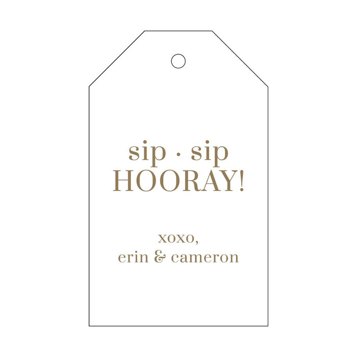 Gift Tag - Cheers T299