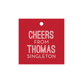 Gift Tag - Cheers T385