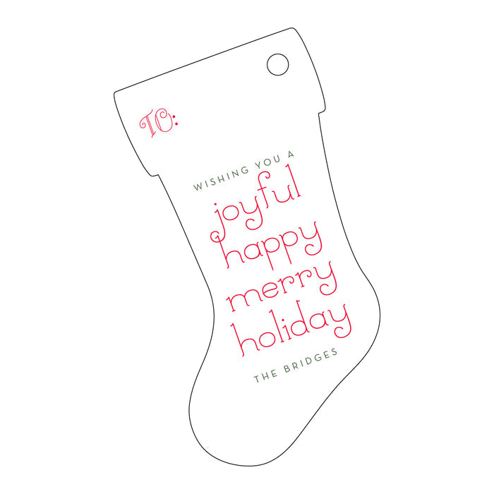 Gift Tag - Christmas T292