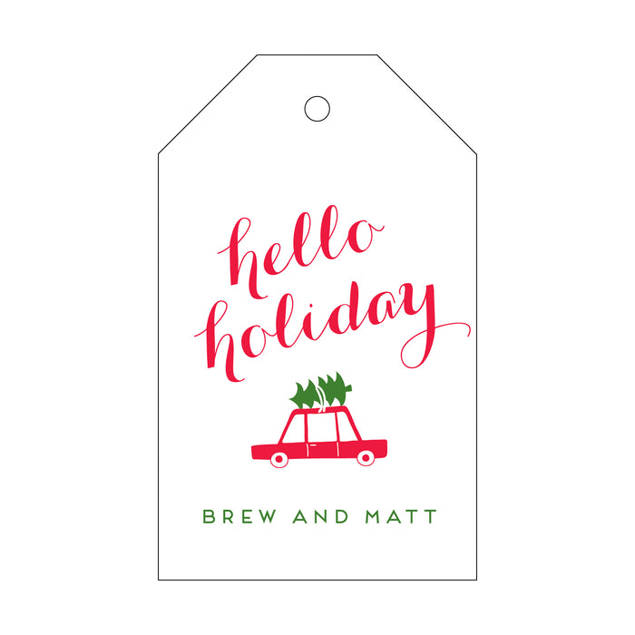 Gift Tag - Holidays T192