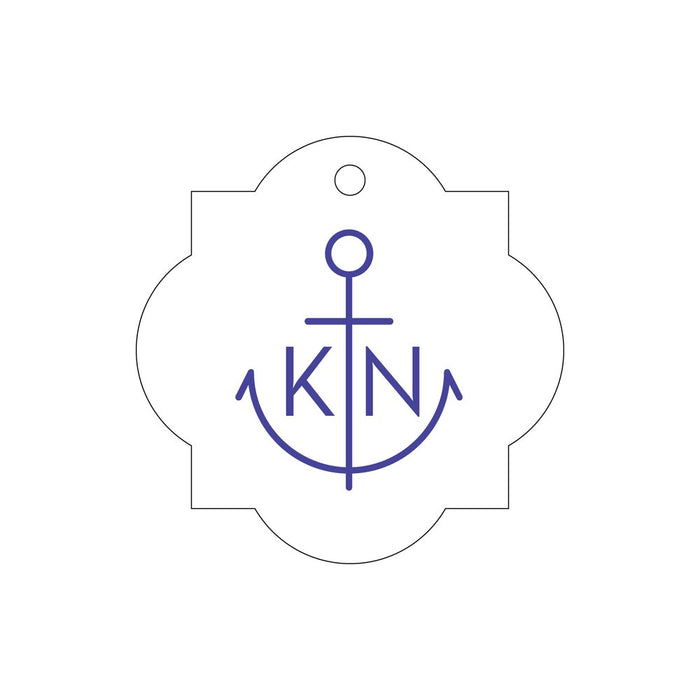 Gift Tag - Monogram T231