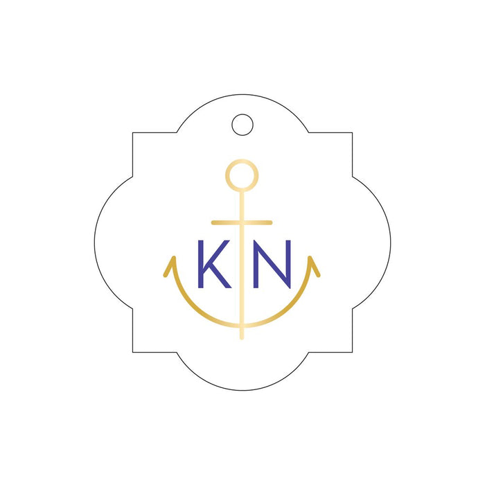 Gift Tag - Monogram T231