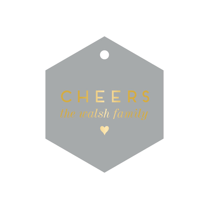 Gift Tags - Cheers T173