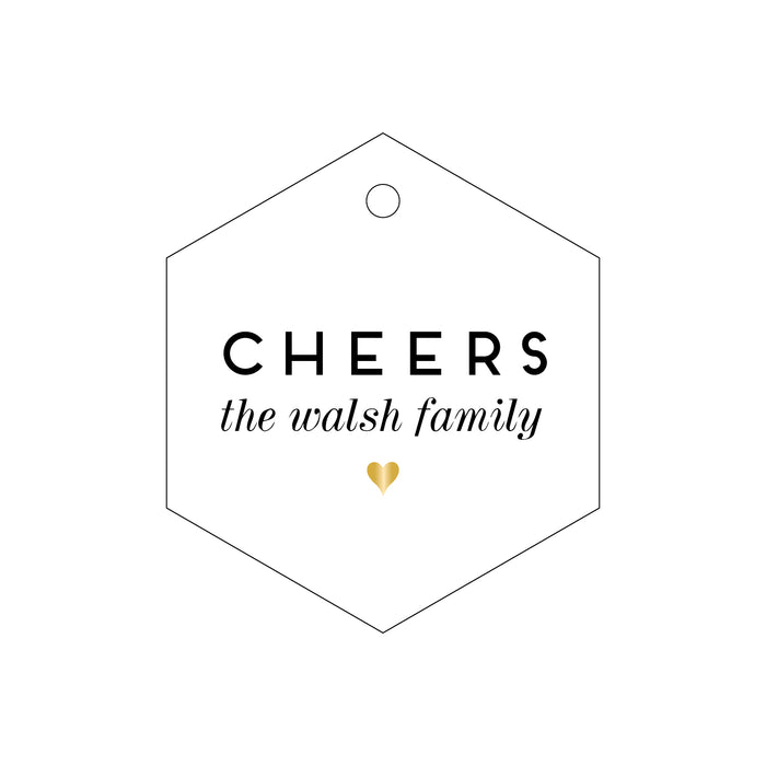 Gift Tags - Cheers T173