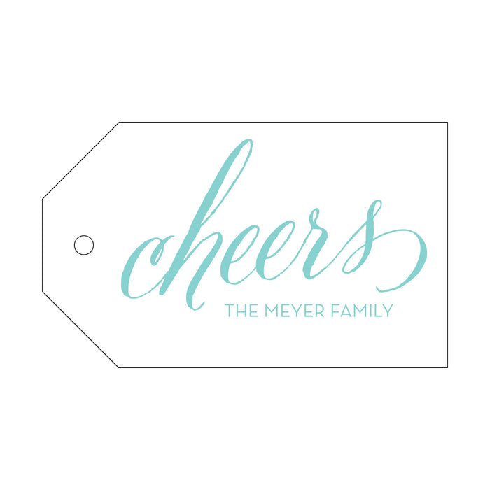 Gift Tags - Cheers T28