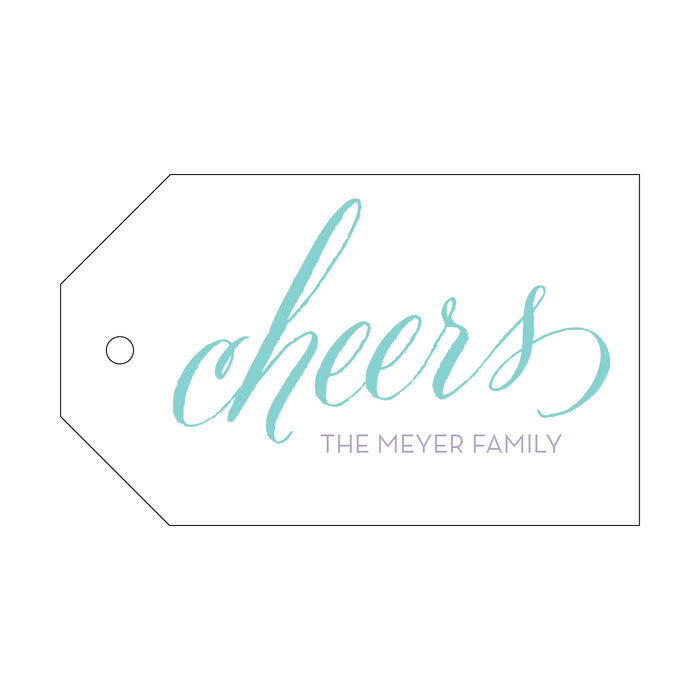 Gift Tags - Cheers T28