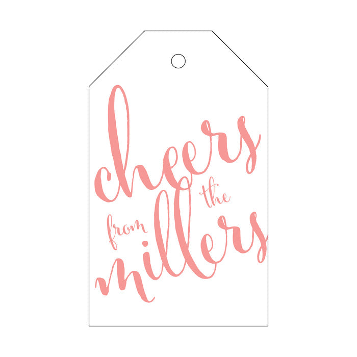 Gift Tags - Cheers T38