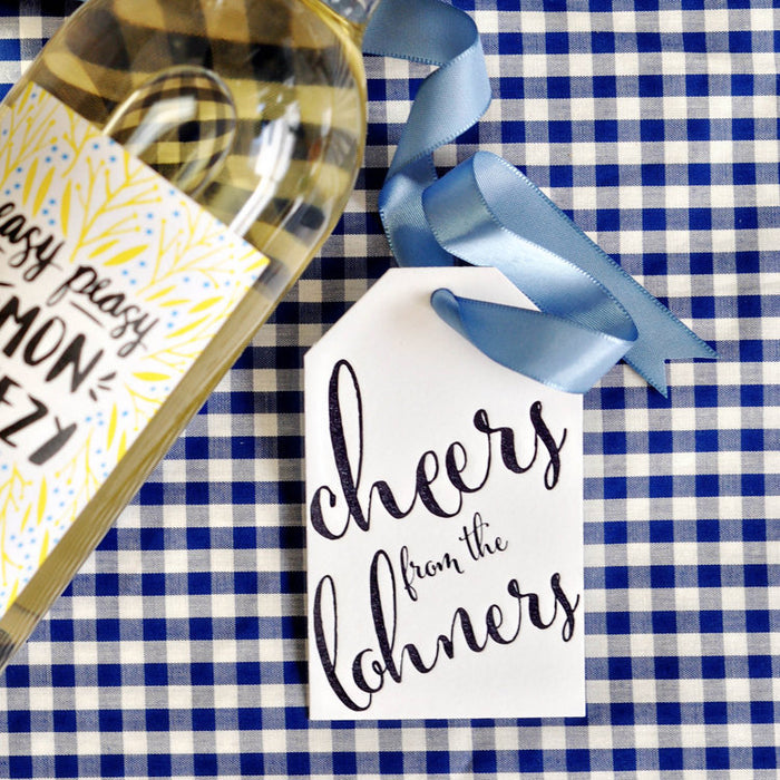 Gift Tags - Cheers T38