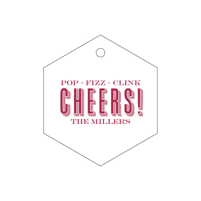 Gift Tags - Cheers T97