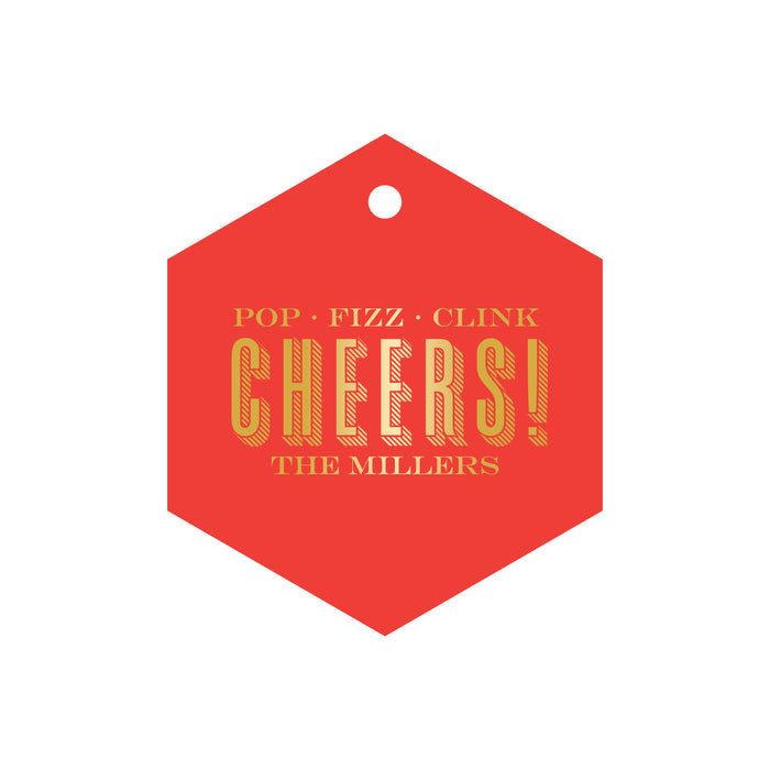 Gift Tags - Cheers T97