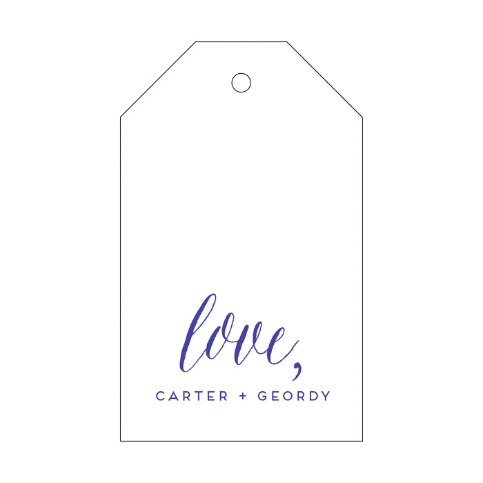 Gift Tags - Love T138