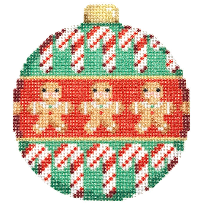 Gingerbread Ball Ornament