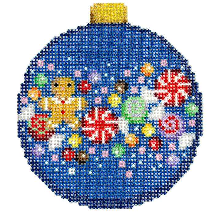 Gingerbread Confetti Ornament
