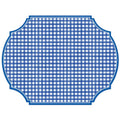 Gingham Royal Blue Paper Placemats