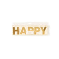 Gold Birthday Banner