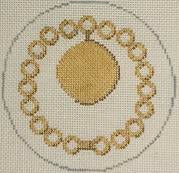Gold Charm Monogram