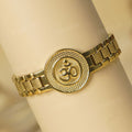 Gold Plated Divine Om Bracelet