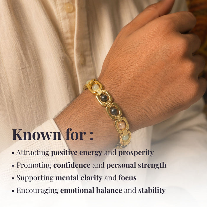 Gold Plated Essential Dhanlabh Bracelet
