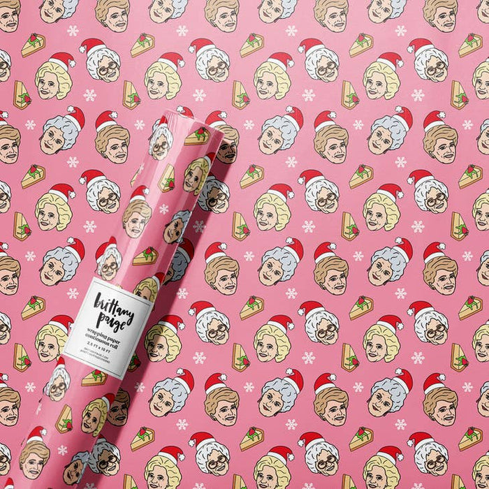 Golden Christmas Gift Wrap