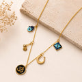 Golden Energy Charms Necklace