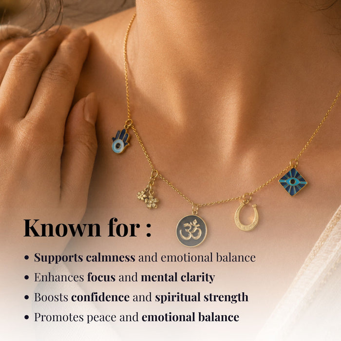 Golden Energy Charms Necklace