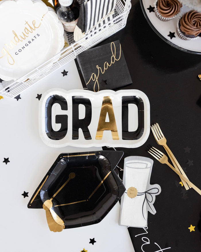 Graduation Cap Plates