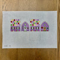 Grape with Jelly Rounds Gingerbread House