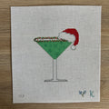 Grasshopper with Santa Hat