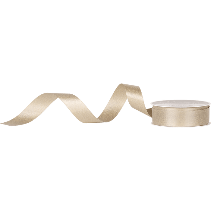 Gray Glitter Satin Ribbon