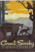 Great Smoky Mountains Travel Poster