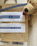 Greek Key Dog Collar