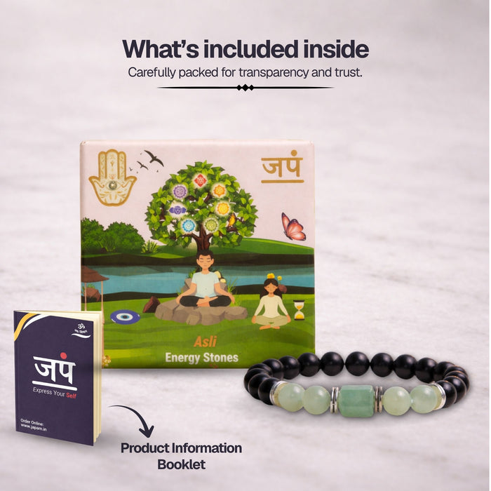 Green Aventurine Zodiac Band – Gemini (मिथुन राशि)