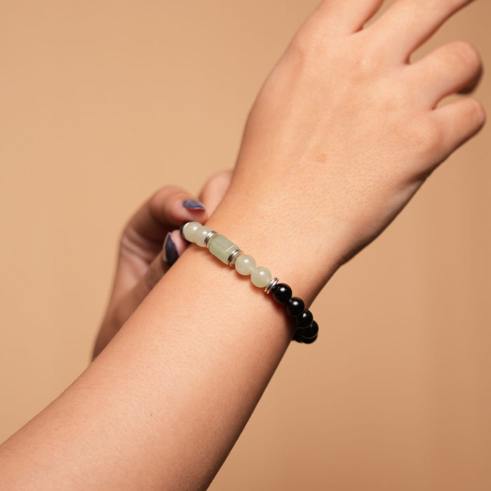 Green Aventurine Zodiac Band – Gemini (मिथुन राशि)