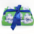 Green Ginger Jar Gift Wrap