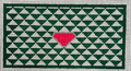 Green & Pink Triangle Insert