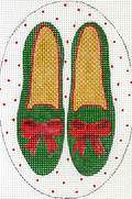 Green Velvet Shoes