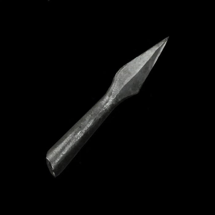 Hand-Forged Iron Arrowhead With Socket Bows & Arrows