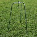Medium, Hand-Forged Cauldron Tripod Stand with Suspension Hook & Straight Legs