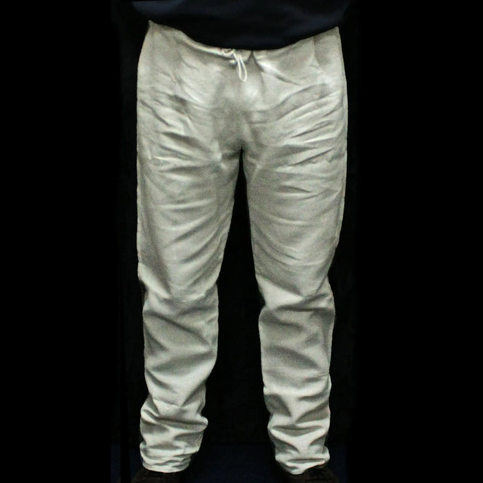 Handmade Natural Linen Viking Trousers on - Large Size