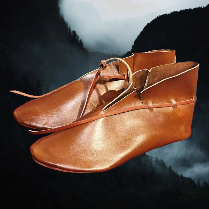 Leather Replica Viking Shoes from York - Together