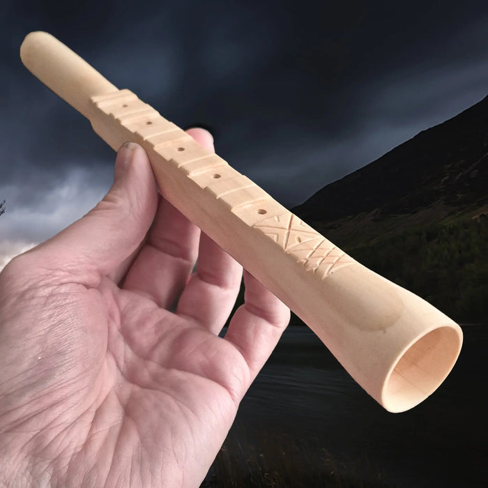 Handmade Viking Age Pipe Flute Replica from Hungate, York The Viking Dragon