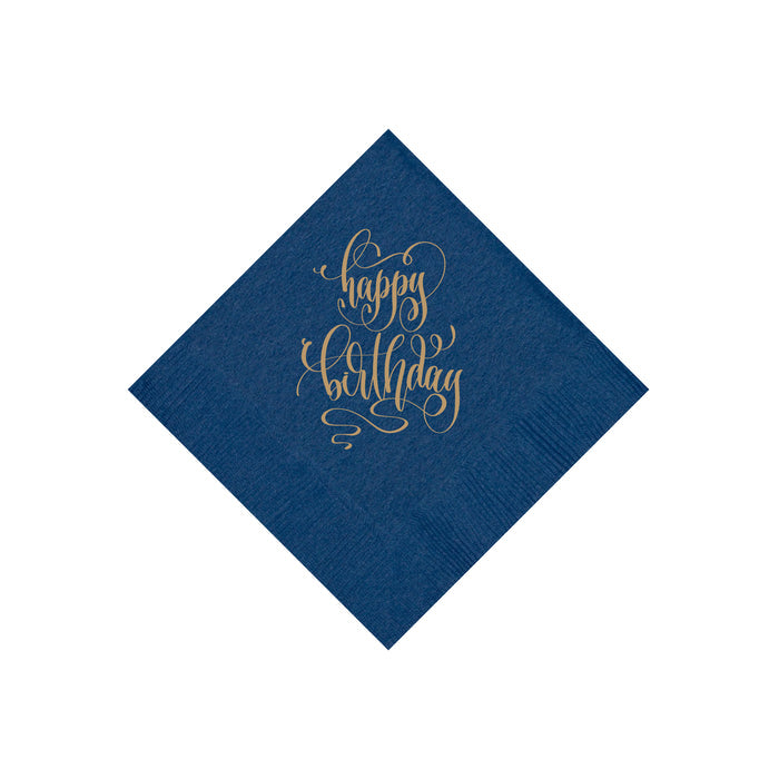 Happy Birthday Napkins