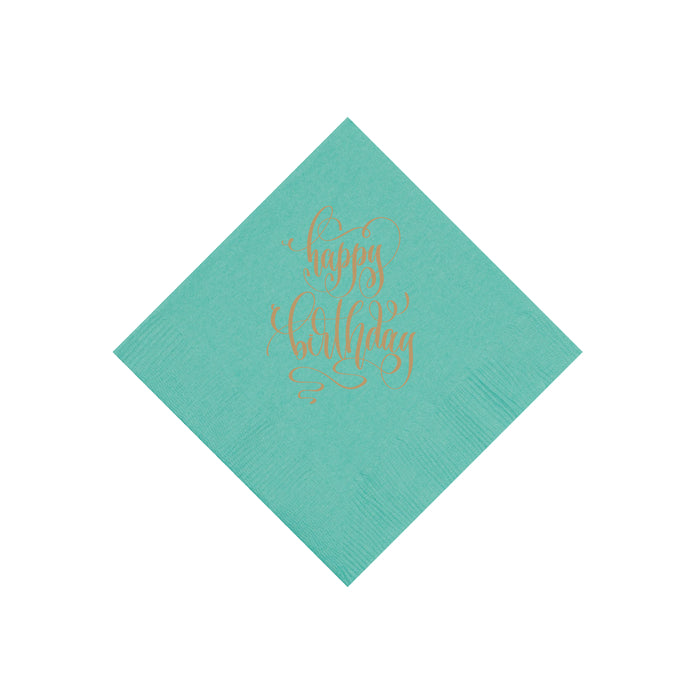 Happy Birthday Napkins