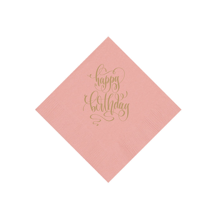 Happy Birthday Napkins