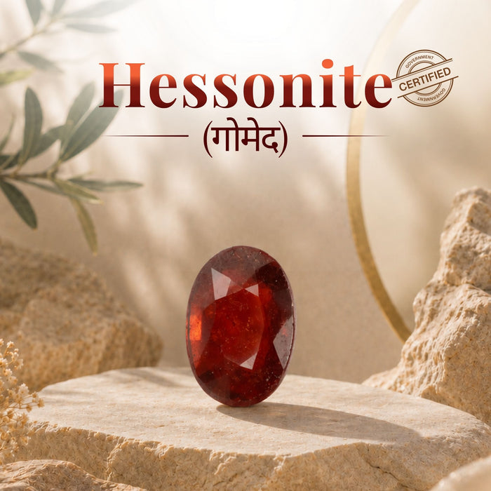 Hessonite Garnet (Gomed)
